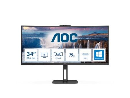 Monitor AOC CU34V5CW/BK 34" 100 Hz 60 Hz