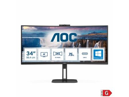 Monitor AOC CU34V5CW/BK 34" 100 Hz 60 Hz