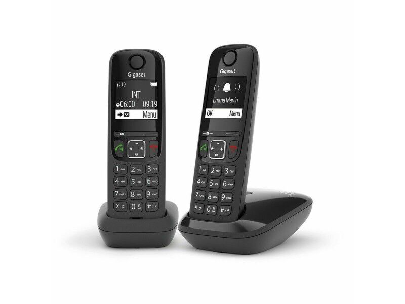 Telefon Bezprzewodowy Gigaset AS690 Duo Czarny