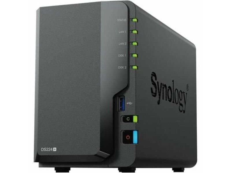 Zasilanie do sieciowej pamięci masowej NAS Synology DS224+ Czarny Intel Celeron J4125