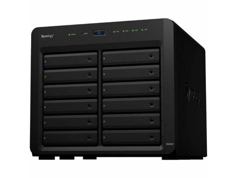 Zasilanie do sieciowej pamięci masowej NAS Synology DS2422+ Quad Core Czarny