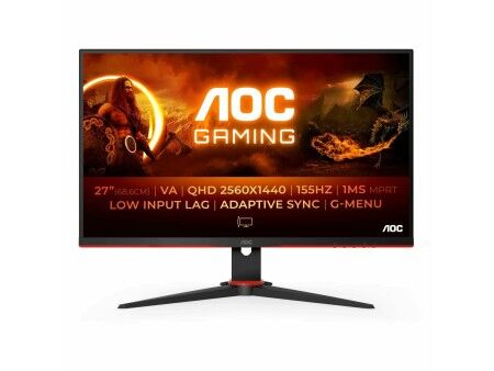 Monitor Gaming AOC Q27G2E/BK Quad HD