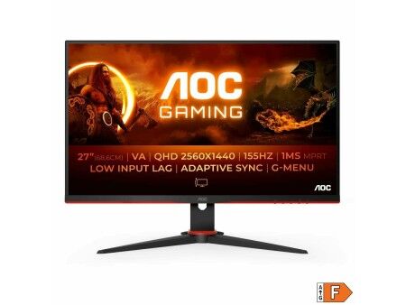 Monitor Gaming AOC Q27G2E/BK Quad HD
