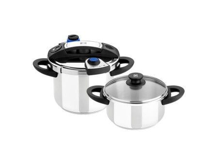 Garnek Express BRA A185605 Stal nierdzewna