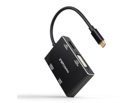 HUB USB-C NANOCABLE 10.16.4307 Czarny