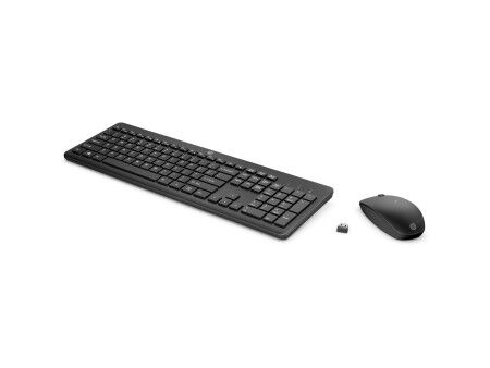 Klawiatura i Myszka HP 18H24AA Czarny QWERTY Qwerty US