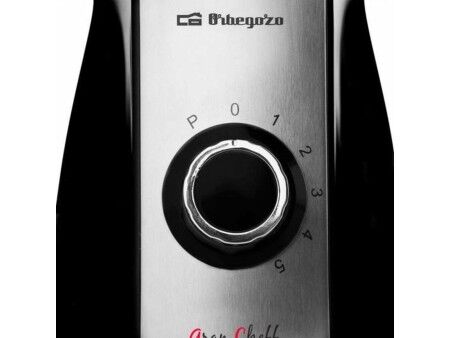 Mikser z Tworzywa Sztucznego Orbegozo BV 6575 Czarny 1,5 L