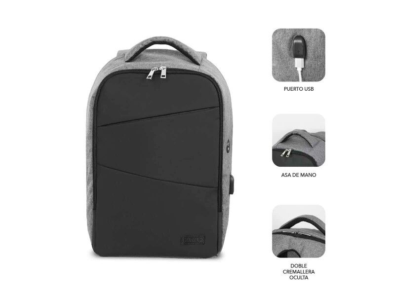 Plecak na Laptopa Subblim SUBBP-3SA1100 Czarny
