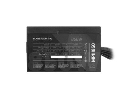 Zasilanie Mars Gaming MPIII850 ATX 850 W
