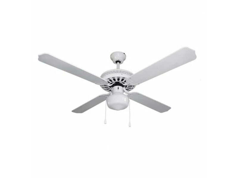 Wentylator sufitowy z oświetleniem Orbegozo CL 08132 B 60 W Ø 132 cm Biały