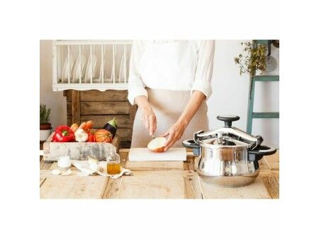 Garnek Express BRA A185503 8 L Metal Stal nierdzewna Bakelit