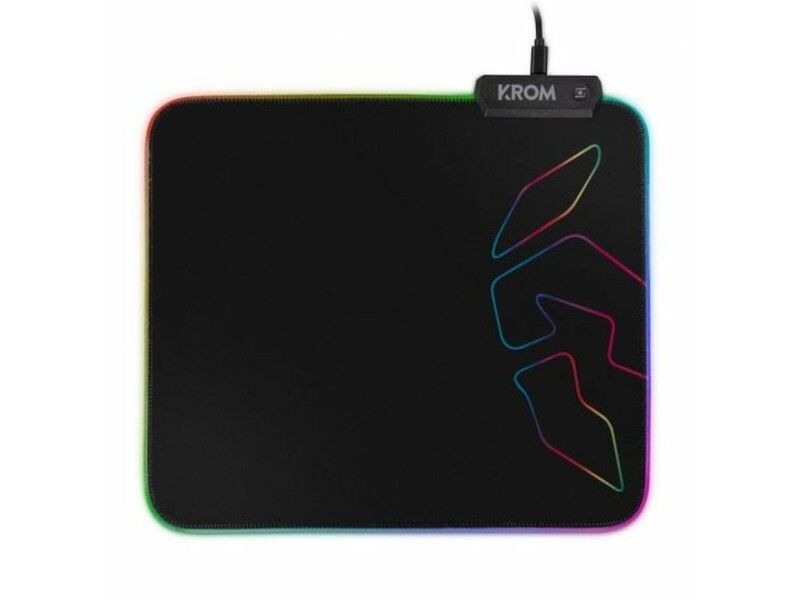 Podkładka pod Myszkę Gaming z Oświetleniem LED Krom NXKROMKNTRGB