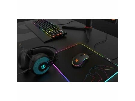 Podkładka pod Myszkę Gaming z Oświetleniem LED Krom NXKROMKNTRGB