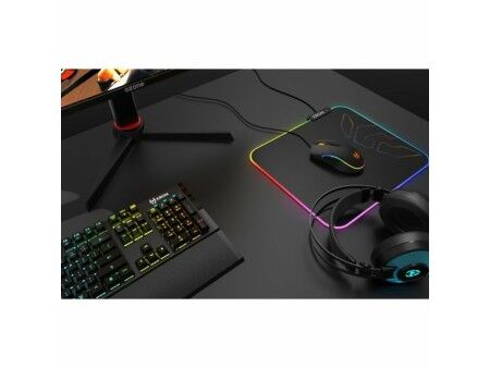 Podkładka pod Myszkę Gaming z Oświetleniem LED Krom NXKROMKNTRGB