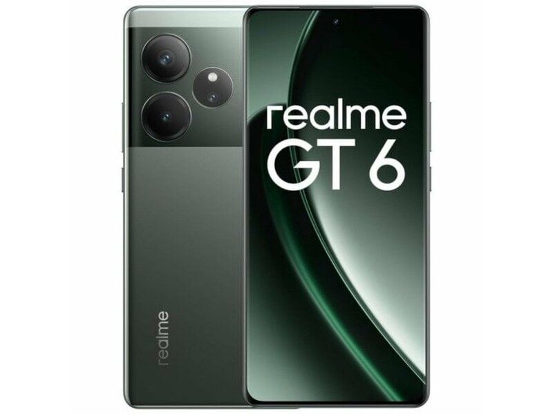 Smartfony Realme GT6 16-512 GREE Octa Core 16 GB RAM 512 GB Kolor Zielony