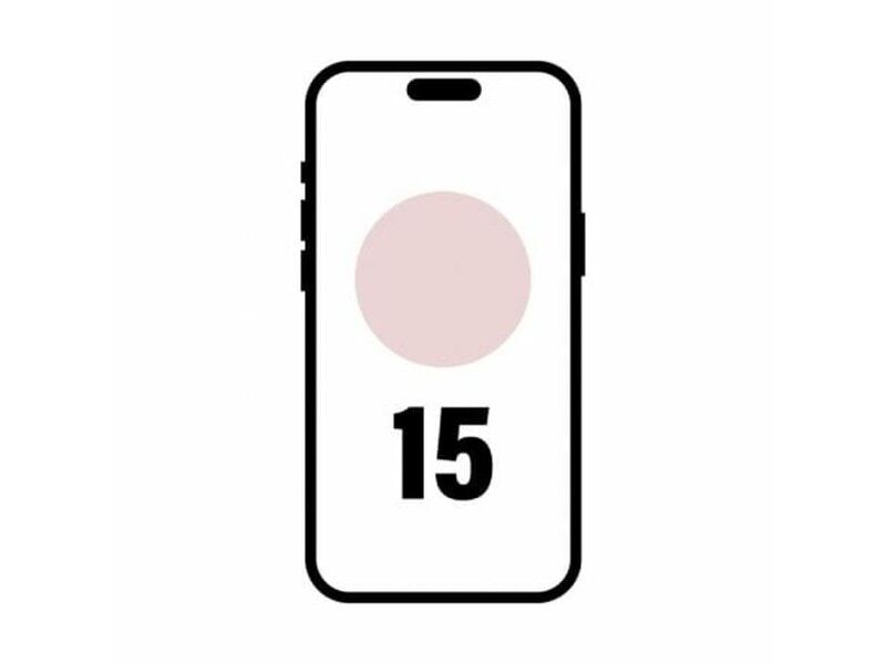 Smartfony iPhone 15 Apple MTPD3QL/A Hexa Core 6 GB RAM 512 GB Różowy