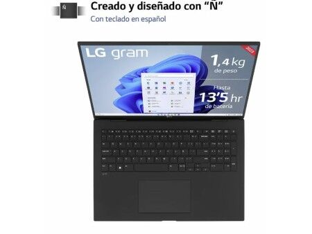 Laptop LG 17Z90R-E.AD78B 17" Intel Core i7-1360P 32 GB RAM 1 TB SSD NVIDIA GeForce RTX 3050