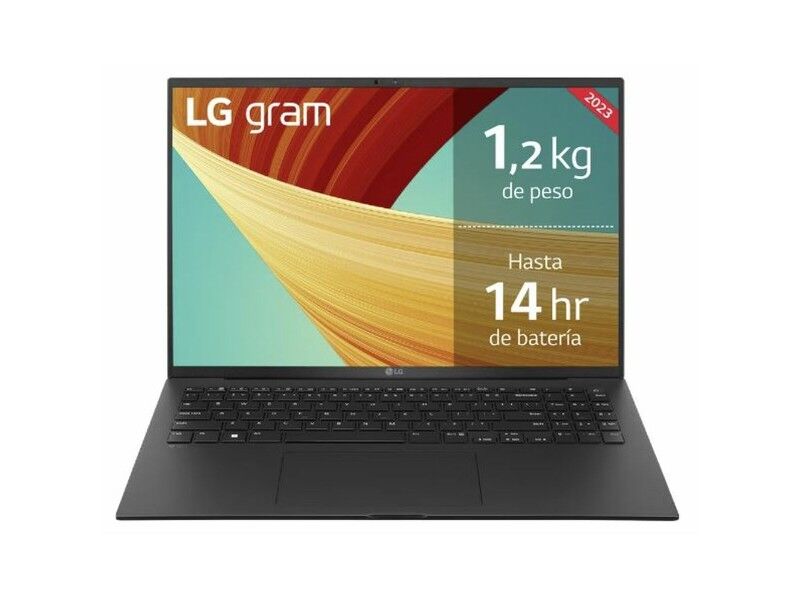Laptop LG Gram 16Z90R-E AD78B 16" Intel Core i7-1360P 32 GB RAM 1 TB SSD NVIDIA GeForce RTX 3050 Qwerty Hiszpańska
