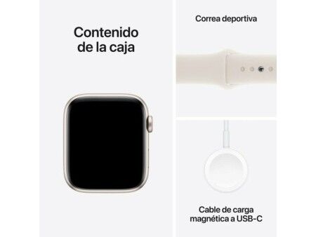 Smartwatch Apple MXEU3QL/A Biały 44 mm