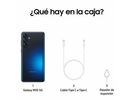 Smartfony Samsung Galaxy M55 5G Octa Core 8 GB RAM 256 GB Czarny