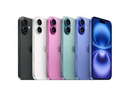 Smartfony Apple MYEA3QL/A Hexa Core 8 GB RAM 128 GB Różowy 6,1"