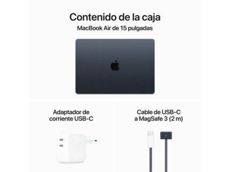 Laptop Apple MC9L4Y/A M3 512 GB SSD 15,3"