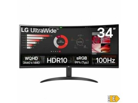 Monitor LG 34WR50QK-B Wide Quad HD 34" 100 Hz