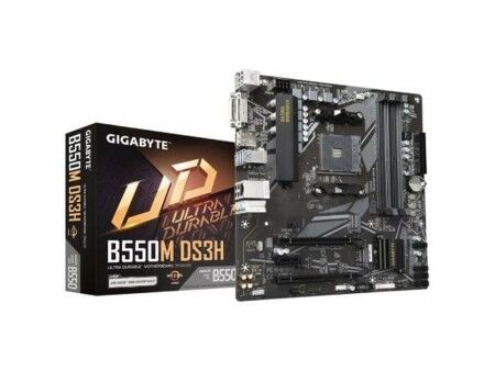 Płyta główna Gigabyte B550M DS3H AMD B550 AMD AMD AM4