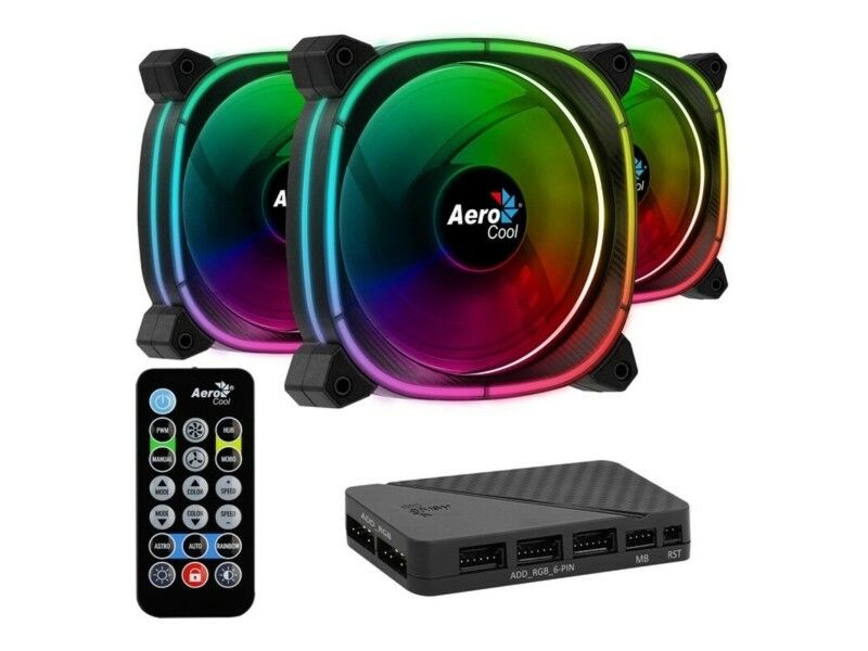 Wentylator CPU Aerocool Astro 12 Pro Ø 12 cm 1000 rpm ARGB LED