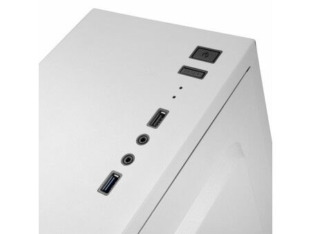 Semi Wieża ATX Mars Gaming MC100W Biały ATX LED RGB