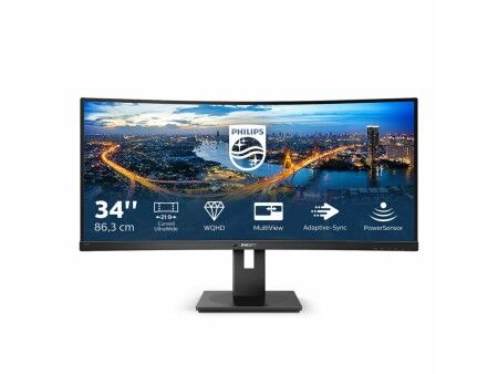 Monitor Philips 345B1C/00 34" LED VA LCD Flicker free 50-60  Hz