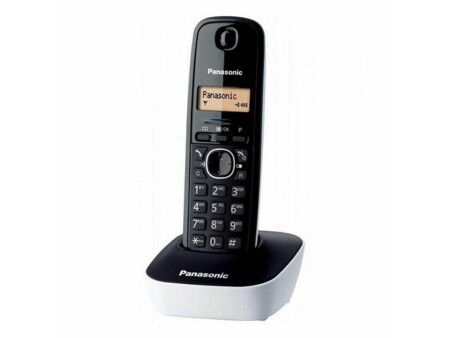 Telefon Bezprzewodowy Panasonic KX-TG1611SPW Bursztyn Czarny/Biały