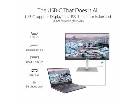 Monitor Gaming Asus 90LM05L1-B04370 Quad HD 27"