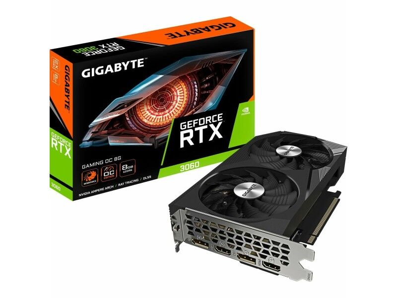 Karta Graficzna Gigabyte 9VN3068GO-00-G20 GeForce RTX 3060 8 GB GDDR6