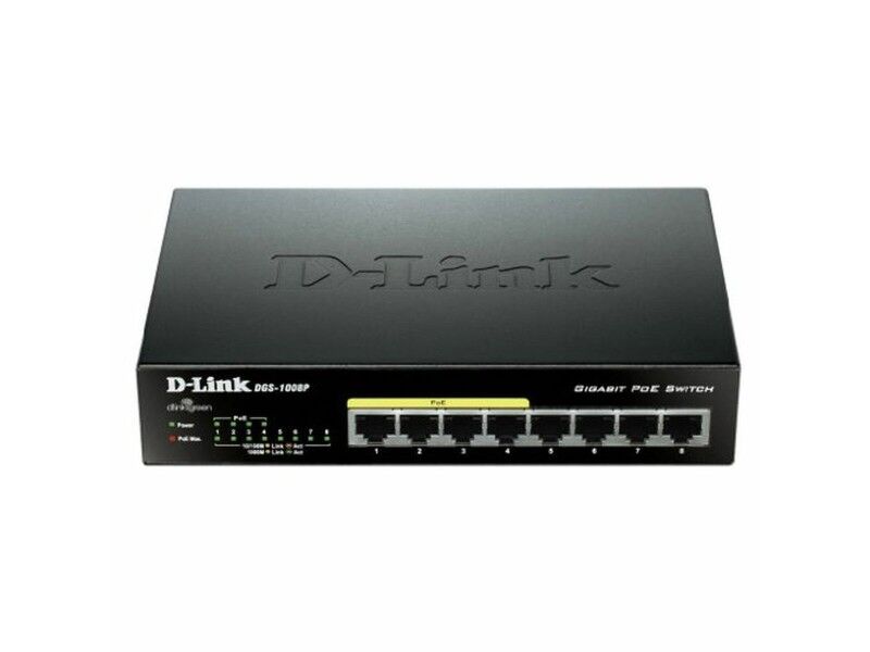 Przełącznik D-Link DGS-1008P/E