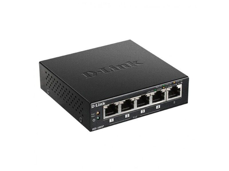 Przełącznik D-Link DGS-1005P/E 10 Gbps