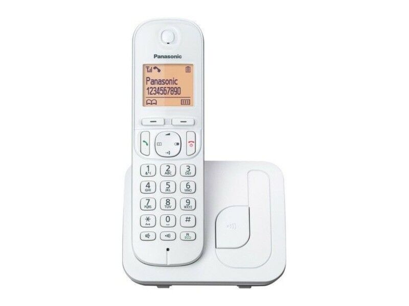 Telefon Bezprzewodowy Panasonic KX-TGC210SPW Biały Bursztyn