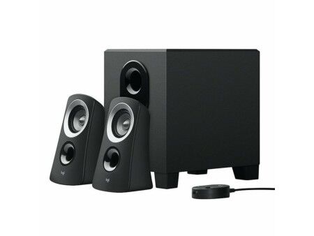 Głośniki Multimedialne 2.1 Logitech 980-000413 25 W Czarny