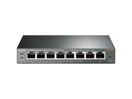 Centralka Switch na biurko TP-Link TL-SG108PE Szary