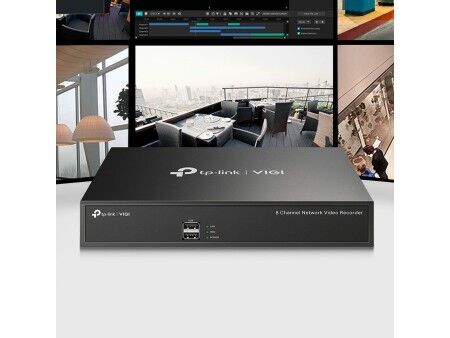 Urządzenie Sieciowej Pamięci Masowej NAS TP-Link VIGI NVR1008H Czarny