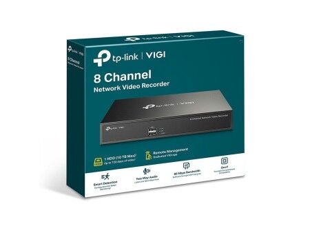 Urządzenie Sieciowej Pamięci Masowej NAS TP-Link VIGI NVR1008H Czarny