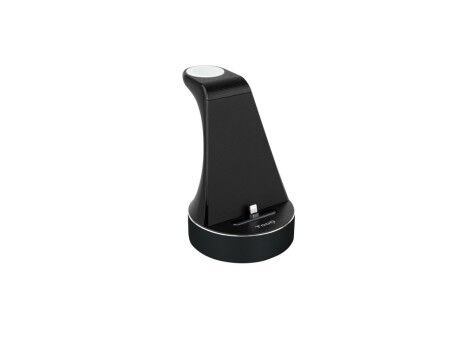 Podstawa do ładowania TooQ iPhone/Apple Watch 18 W Czarny
