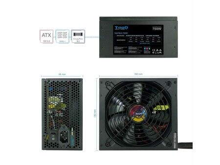 Zasilanie TooQ TQAPOLO-750SP ATX 750 W CE - RoHS