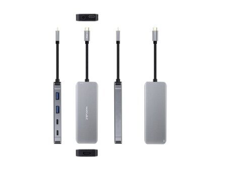 HUB USB NANOCABLE 10.16.1006 Szary (1 Sztuk)