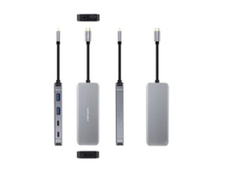 HUB USB NANOCABLE 10.16.1006 Szary (1 Sztuk)