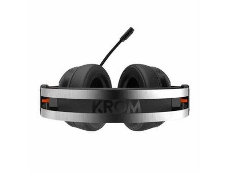 Słuchawki Gaming z mikrofonem Krom NXKROMKDE Czarny Czarny/Pomarańczowy