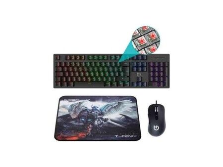 Klawiatura i myszka Gaming Hiditec PAC010026