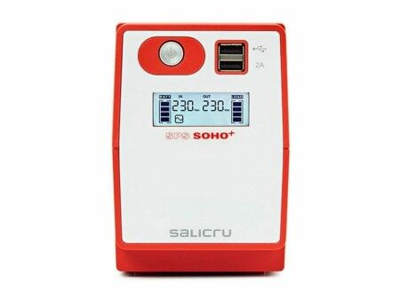 Zasilacz awaryjny UPS Off Line Salicru SPS 650 SOHO+ 650 W 360 W 650W