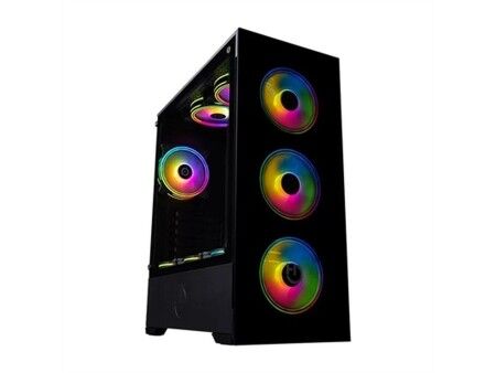 Semi Wieża ATX Hiditec CHA010038 Czarny