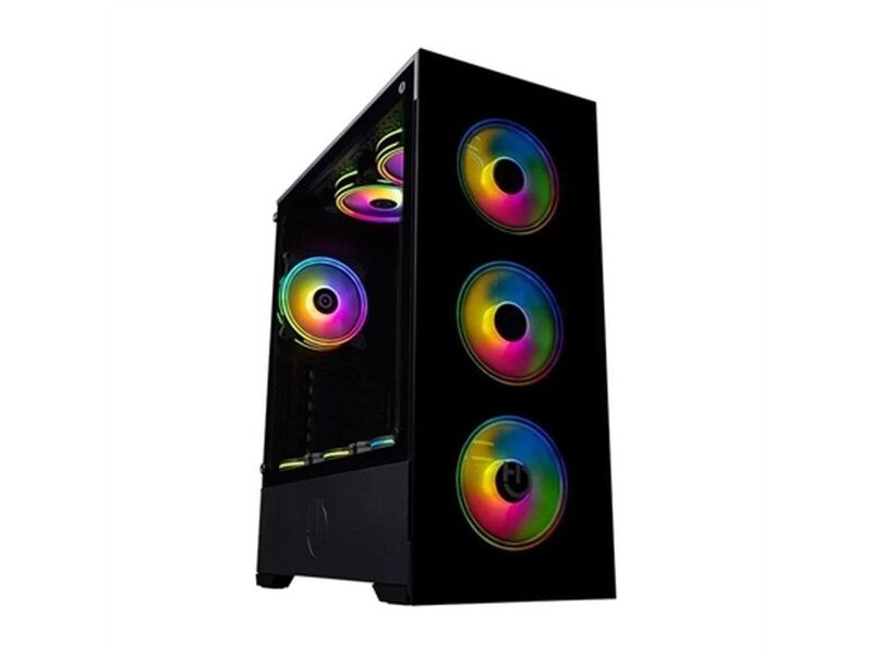 Semi Wieża ATX Hiditec CHA010038 Czarny